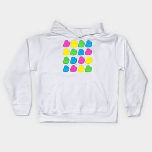 Derpy Peep Pattern Kids Hoodie